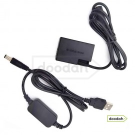 Сетевой адаптер CARPRIE DR-E18 USB "имитатор батареи" LP-E17 для Canon R8 R10 R50 Kiss 8000D EOS Rebel T6i 800D 9000D Сетевой адаптер CARPRIE DR-E18 USB "имитатор батареи" LP-E17 для Canon R8 R10 R50 Kiss 8000D EOS Rebel T6i 800D 9000D