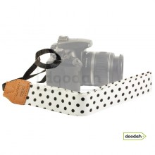 Ремінь нашийний для фото камери - Dot style Black peas Ремінь нашийний для фото камери - Dot style Black peas