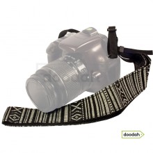 Ремінь нашийний для фото камери - Ethnic Straps Monochrome Ремінь нашийний для фото камери - Ethnic Straps Monochrome