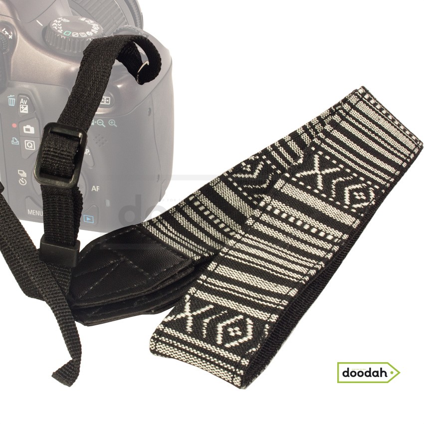 Ремінь нашийний для фото камери - Ethnic Straps Monochrome