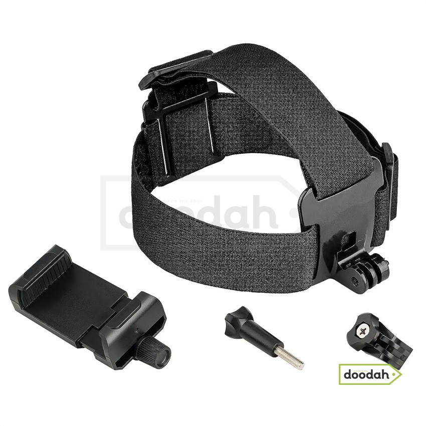 Налобний тримач для смартфона (кріплення 1/4" на голову) - Photolife TOU1