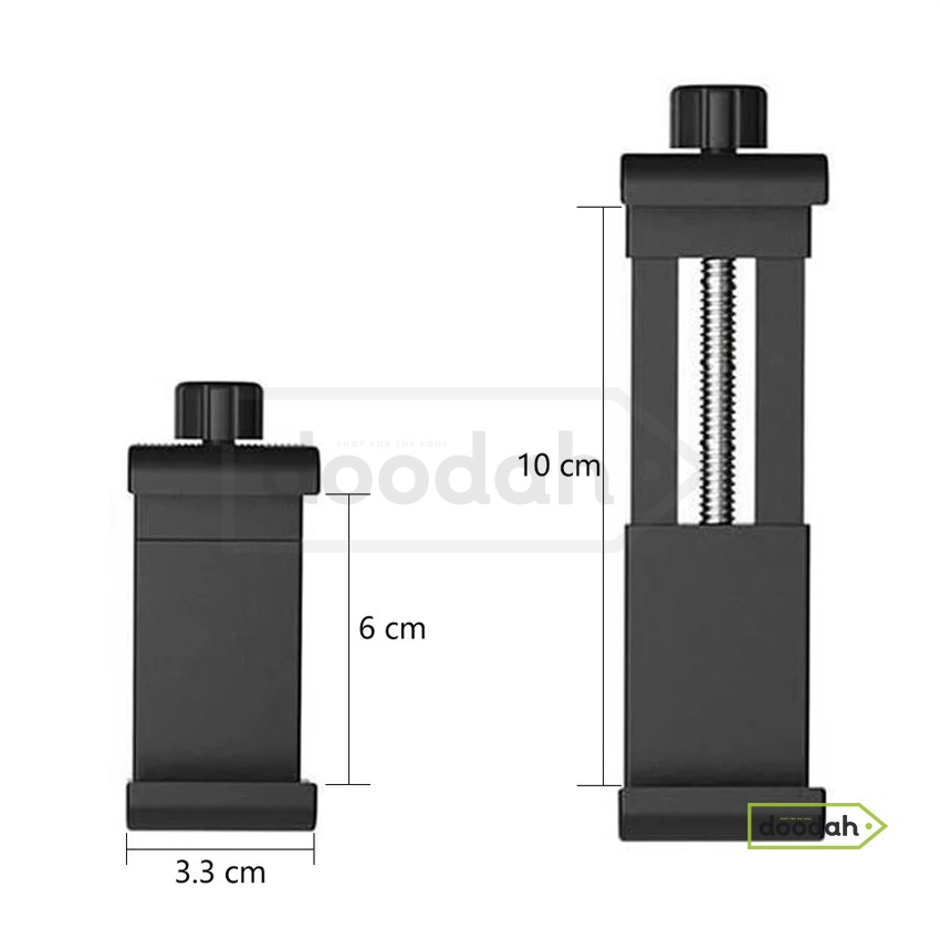 Налобний тримач для смартфона (кріплення 1/4" на голову) - Photolife TOU1