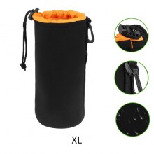 Чохол для об'ектива - Photolife Lite XL: 100 мм x 240 мм / Orange (на затяжці та карабіні) Чохол для об'ектива - Photolife Lite XL: 100 мм x 240 мм / Orange (на затяжці та карабіні)