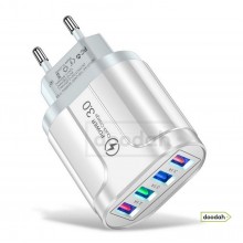 Зарядное устройство (сетевой адаптер) CARPRIE HC-385B, 5V, 3.1A, 20W - Fast charger 3.1 White Зарядное устройство (сетевой адаптер) CARPRIE HC-385B, 5V, 3.1A, 20W - Fast charger 3.1 White