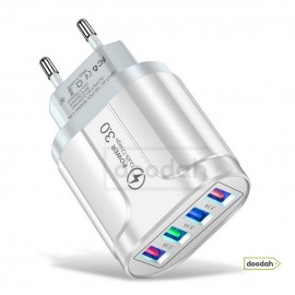 Зарядний пристрій (мережний адаптер) CARPRIE HC-385B, 5V, 3.1A, 20W - Fast charger 3.1 White Зарядний пристрій (мережний адаптер) CARPRIE HC-385B, 5V, 3.1A, 20W - Fast charger 3.1 White