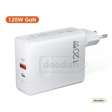 Зарядное устройство (сетевой адаптер) CARPRIE adc-gan002, 120W - Quick Charge 3.0 – White Зарядное устройство (сетевой адаптер) CARPRIE adc-gan002, 120W - Quick Charge 3.0 – White