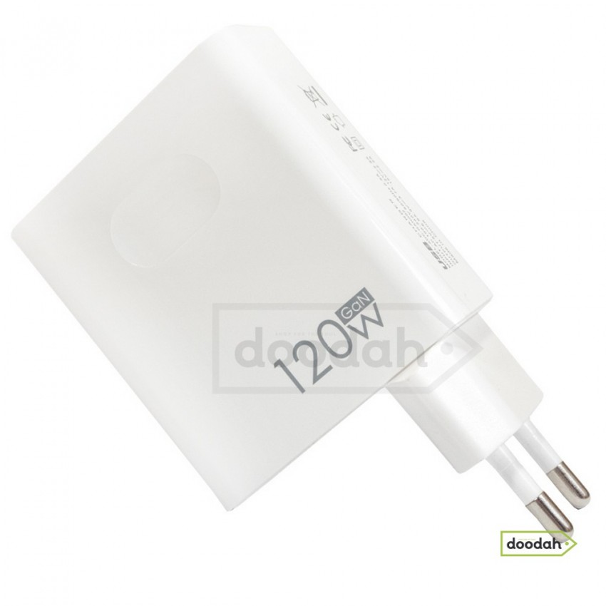 Зарядное устройство (сетевой адаптер) CARPRIE adc-gan002, 120W - Quick Charge 3.0 – White