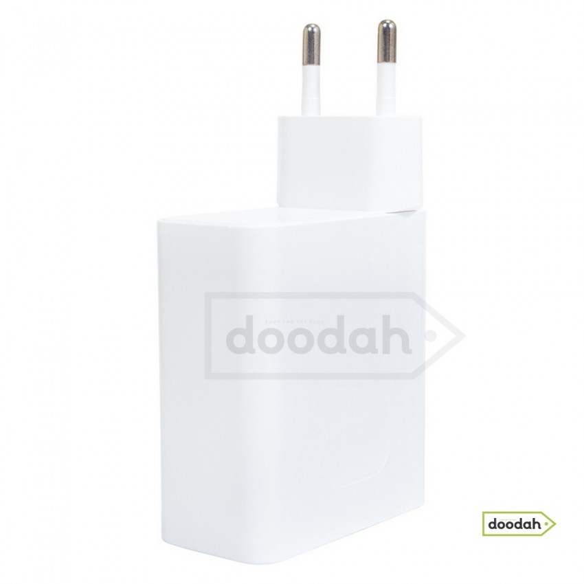 Зарядное устройство (сетевой адаптер) CARPRIE adc-gan002, 120W - Quick Charge 3.0 – White