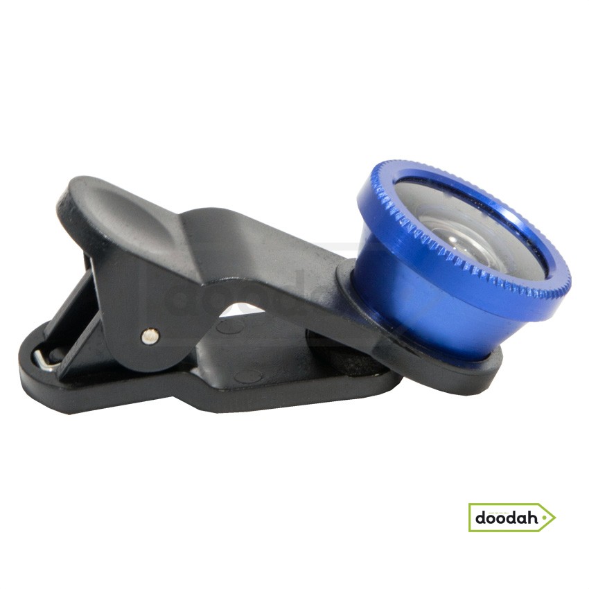 Fisheye линза насадка для смартфона - Photolife BL-01 Blue