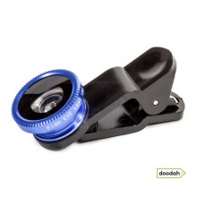 Fisheye линза насадка для смартфона - Photolife BL-01 Blue Fisheye линза насадка для смартфона - Photolife BL-01 Blue