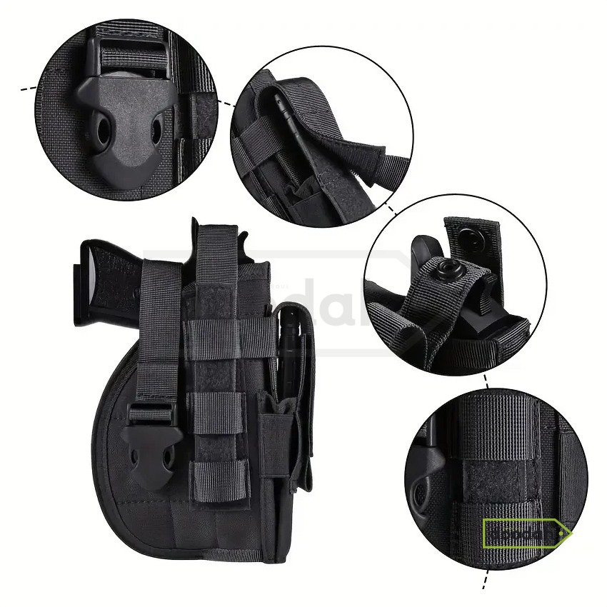Універсальна кобура з кріпленням molle / кліпса / кишеня для магазина - TPEAK Bclip Black