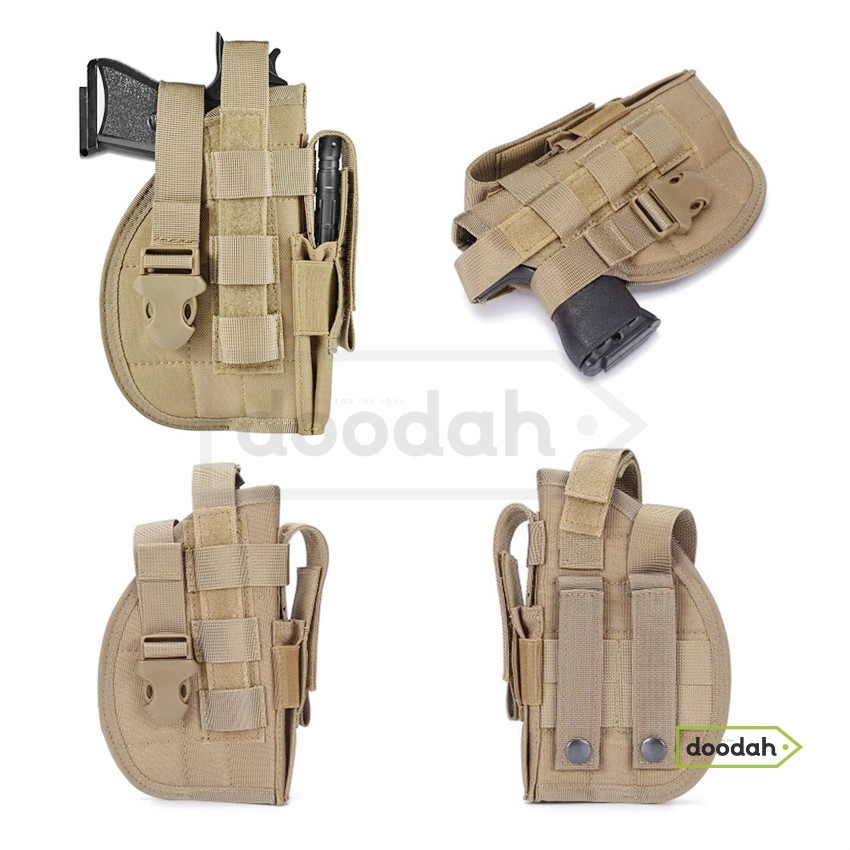 Універсальна кобура з кріпленням molle / кліпса / кишеня для магазина - TPEAK Bclip Coyote
