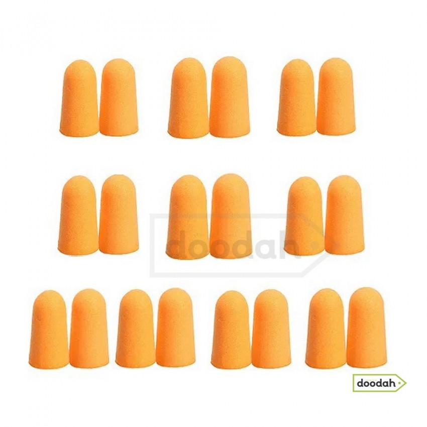 Пенные беруши (затычки в уши для ушей от шума) CARPRIE BLK-001-60 Orange - 35 dB/60 шт